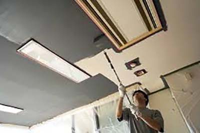 筑紫野市 天井の塗装
